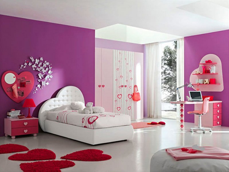 Cute-Girls-Bedroom-furniture Interior Design for Girl’s Bedroom