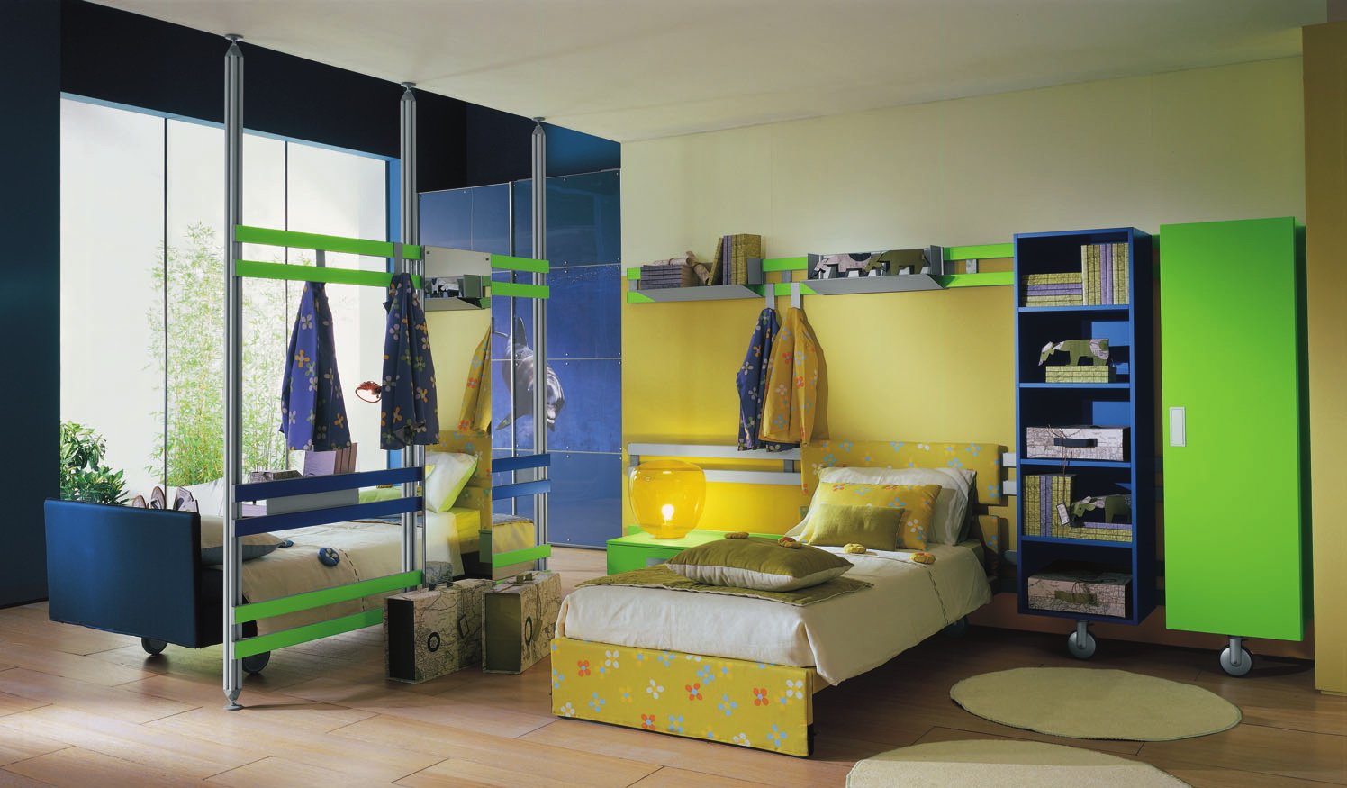 colorful-teen-bedroom-decoration-idea colorful teen bedroom decoration idea