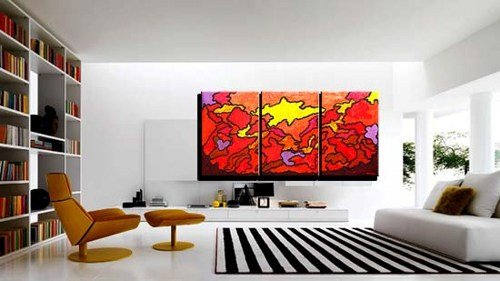 oil-canvas-art Modern Art in an Interior