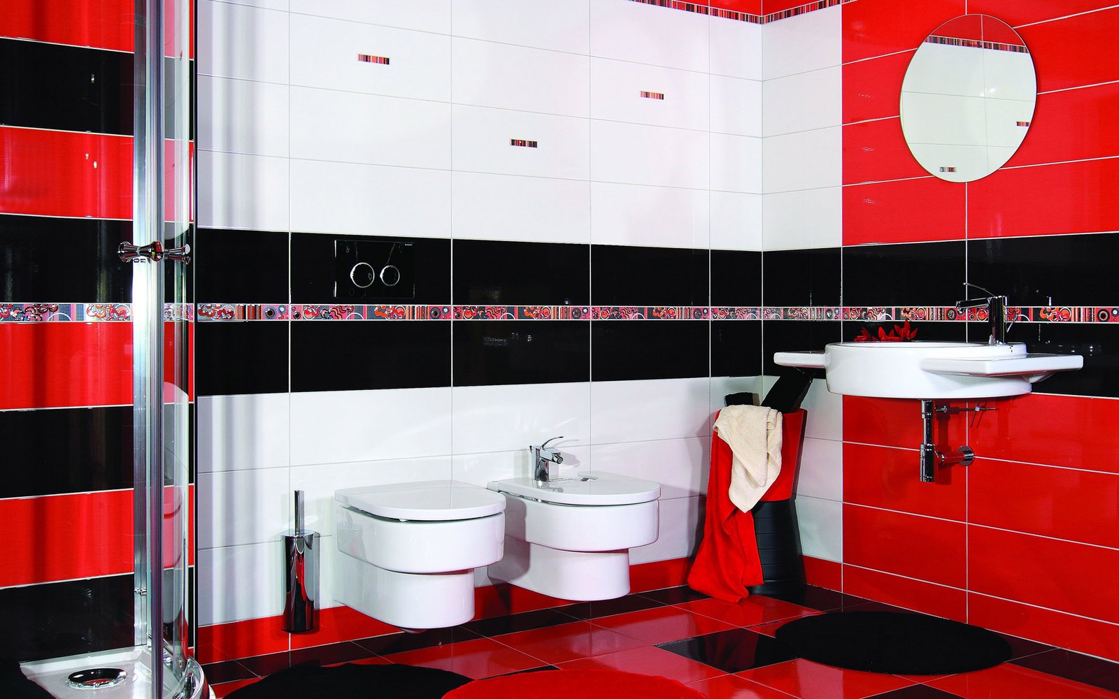 Red-and-white-Bathroom_idea Red and white Bathroom idea