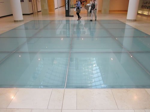 big-square-glass-floor Custom tile: what kind of tile and finish should I use?