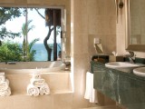 bathroom beach view