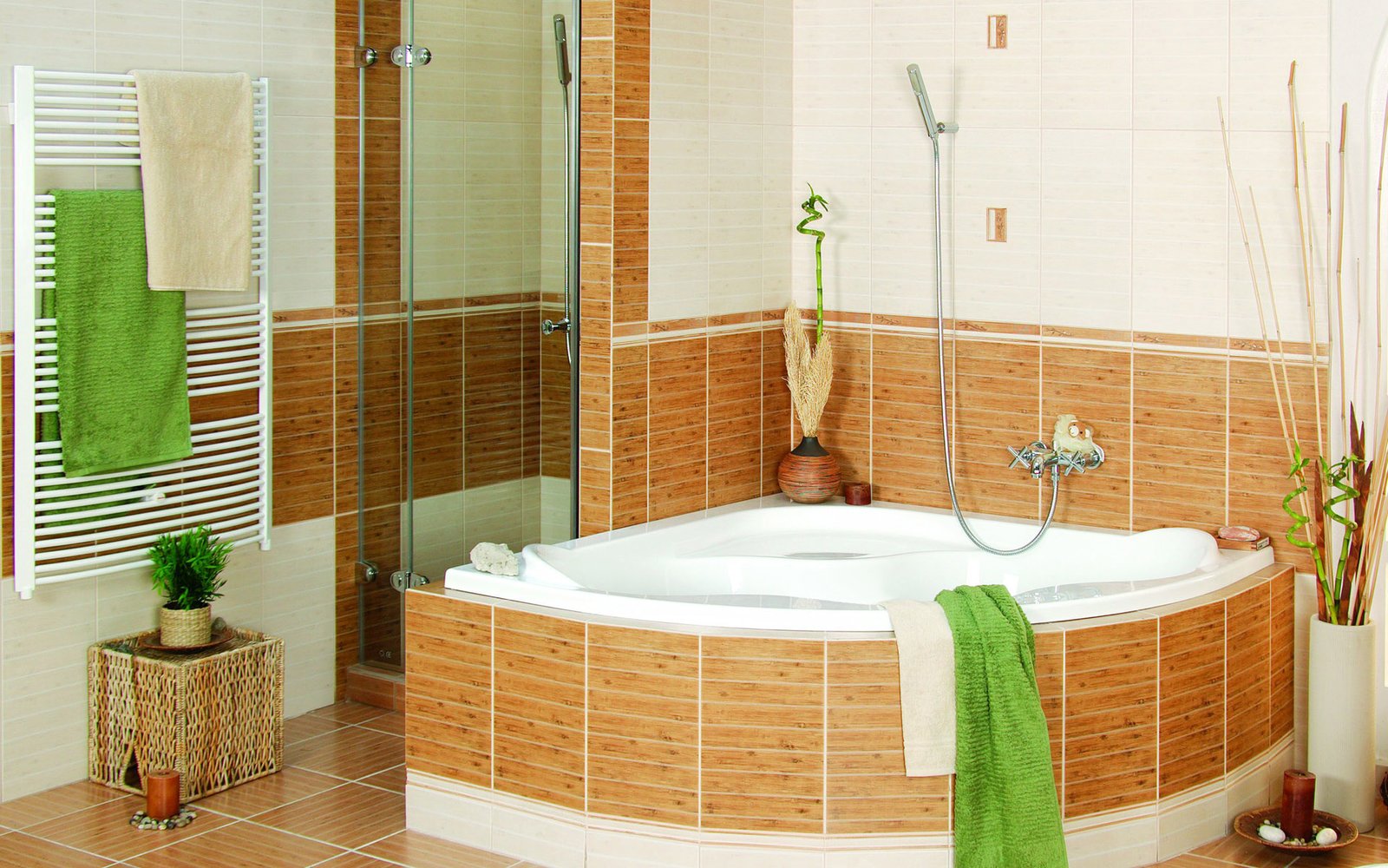 bathroom-rectangle-tiles-decoration bathroom rectangle tiles decoration