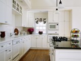 white kitchen interior idea