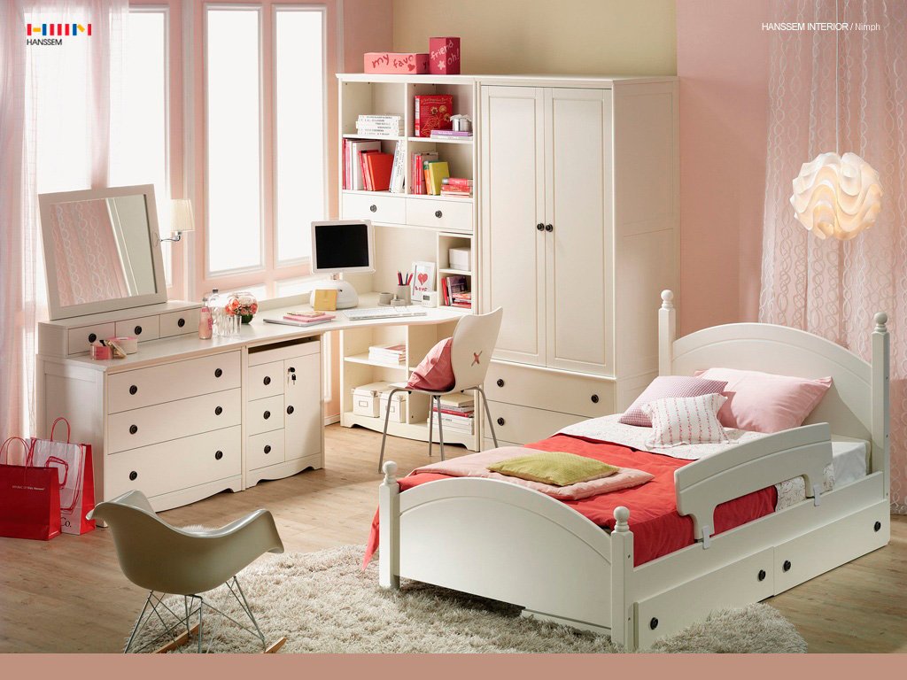 white-teen-room-design white teen room design