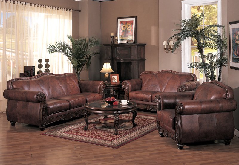 Fabric-leather-living-room-sofa Choosing best furniture ideas for living room