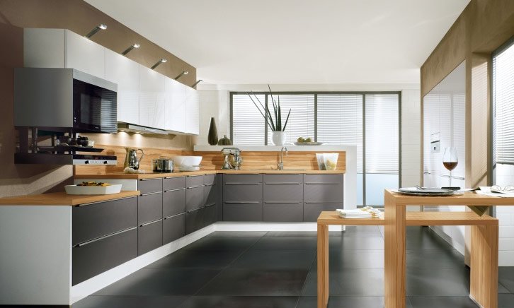 Modern-L-shaped-kitchen-design L Shaped kitchen design Ideas