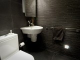 black bathroom designs modern