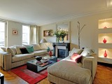 colorful living room decoration