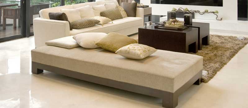 modern-beige-sofa-and-cushions Modern sofa ideas for living room