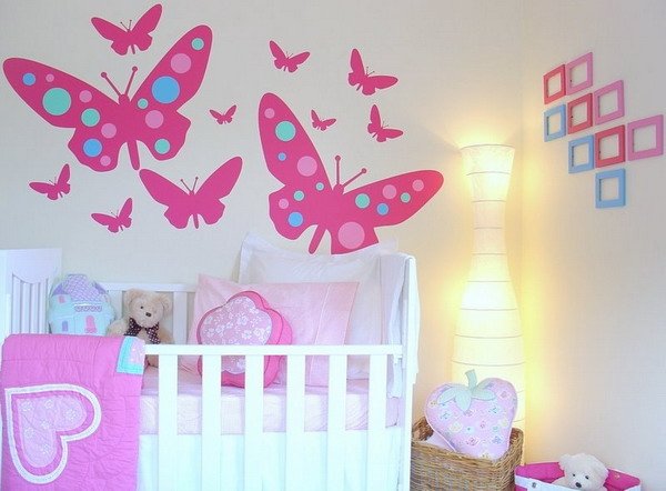 girls-baby-bedroom-wallpaper Bedroom wallpapers Inspirations