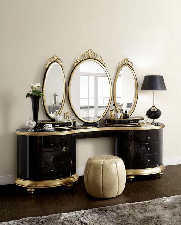 solid-wood-cabinet-Dressing-Table-decoration Dressing tables decoration ideas