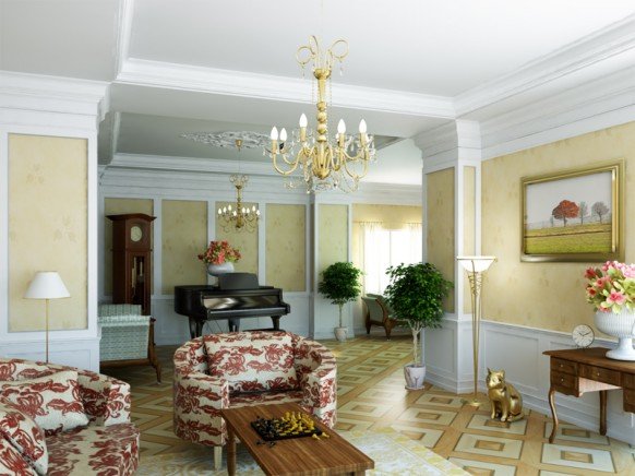 Classic-Interiors-design-idea Classic Interiors design idea