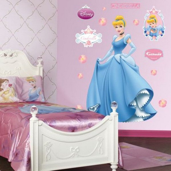 Cute-Girls-Bedrooms-Decals Pink Bedroom Themes for Girls