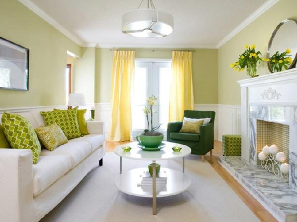 Green-Theme-small-living-room Green-Theme small living room