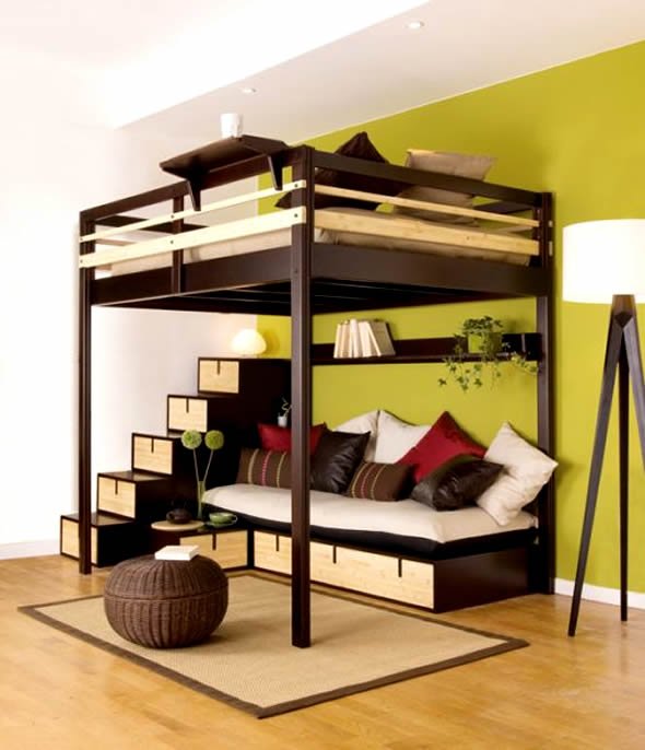 modern-bedroom-furniture-for-small-spaces2 Furniture Tips for a small room