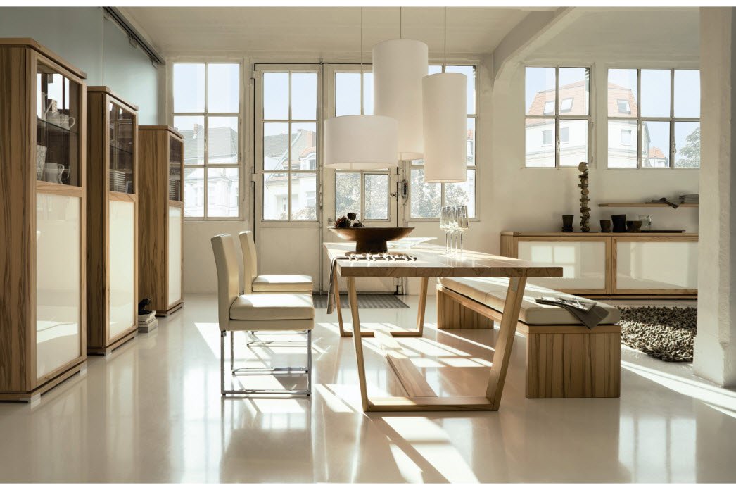 nice-white-dining-room Dining Room Design Ideas