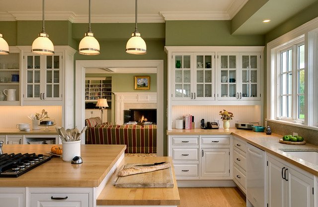 traditional-kitchen How to give new look to your kitchen?