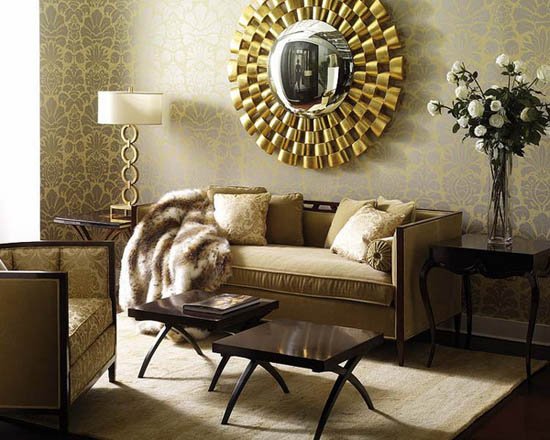 golden-yellow-home-decorations-interior-trends-3 How you can convert your standard home into luxurious home?