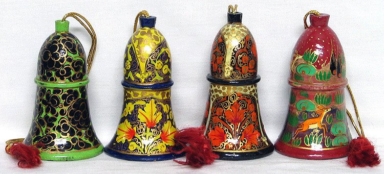 decorative-bells-from-kashmir-set-of-4-PS86_l How to décor home for Basant Pachmi?