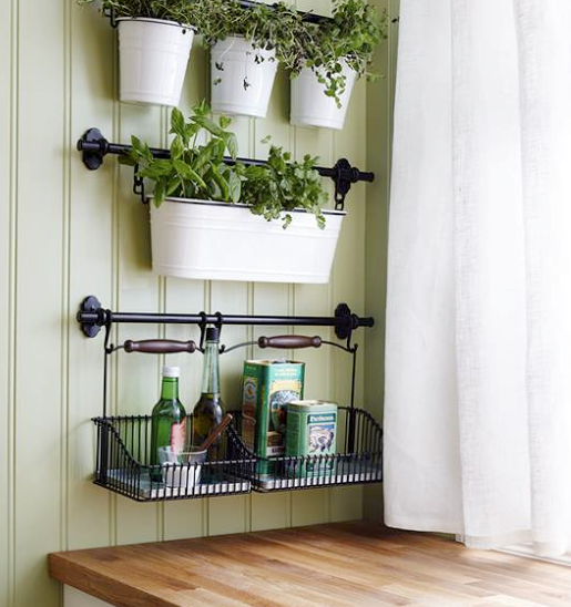 fintorp-baskets How to store kitchen utensils in small space?