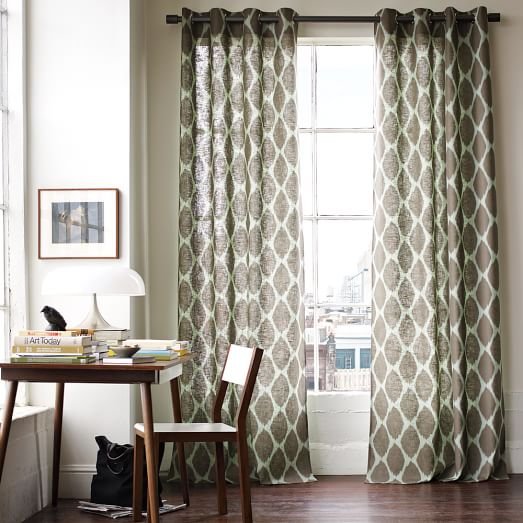 ikat-ogee-linen-curtain-c What curtains are the best for your home?