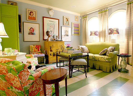 jason-johlarge-striped-floor Monsoon Friendly Home Decoration Trends